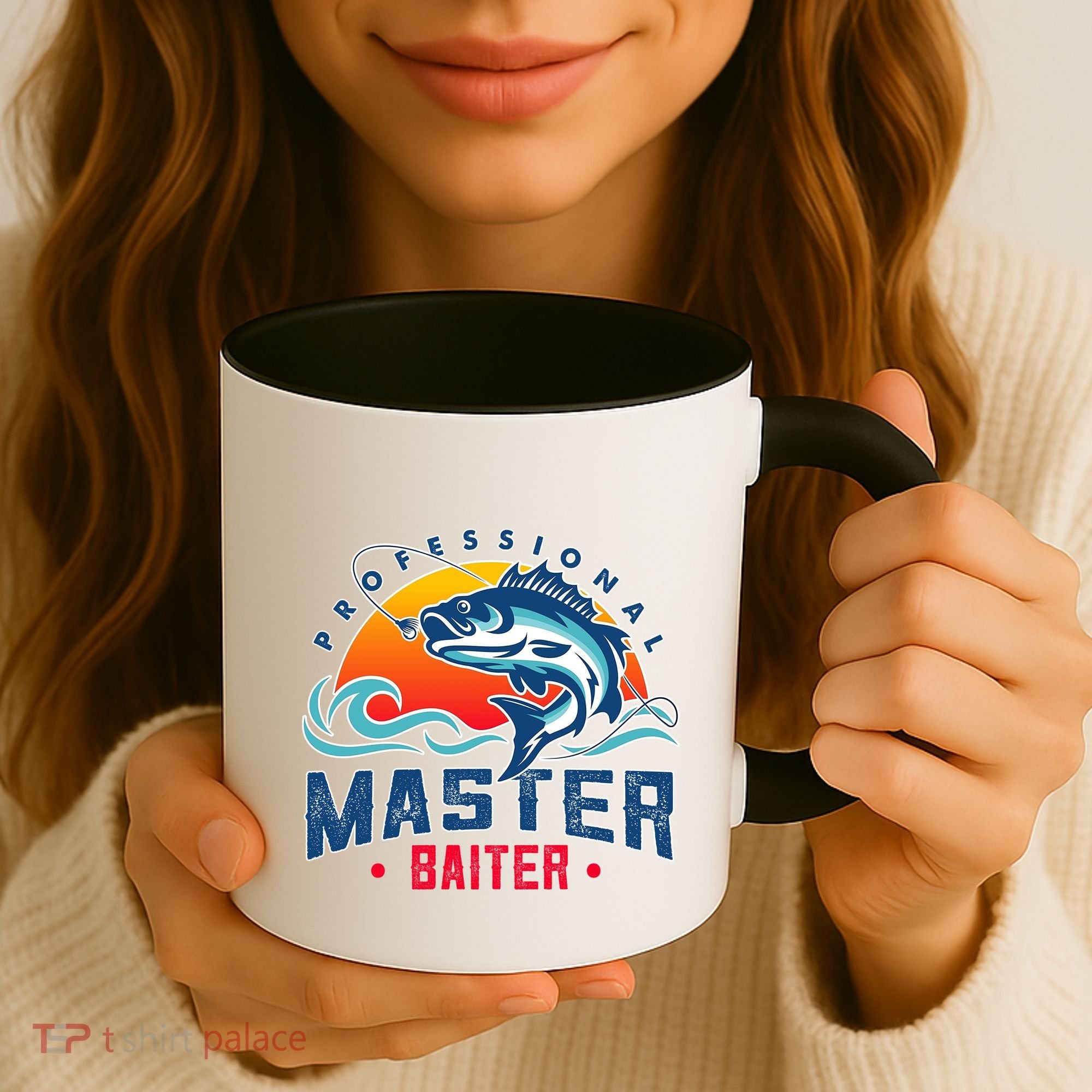 Pro Master Baiter Fishing Gifts Coffee Mug