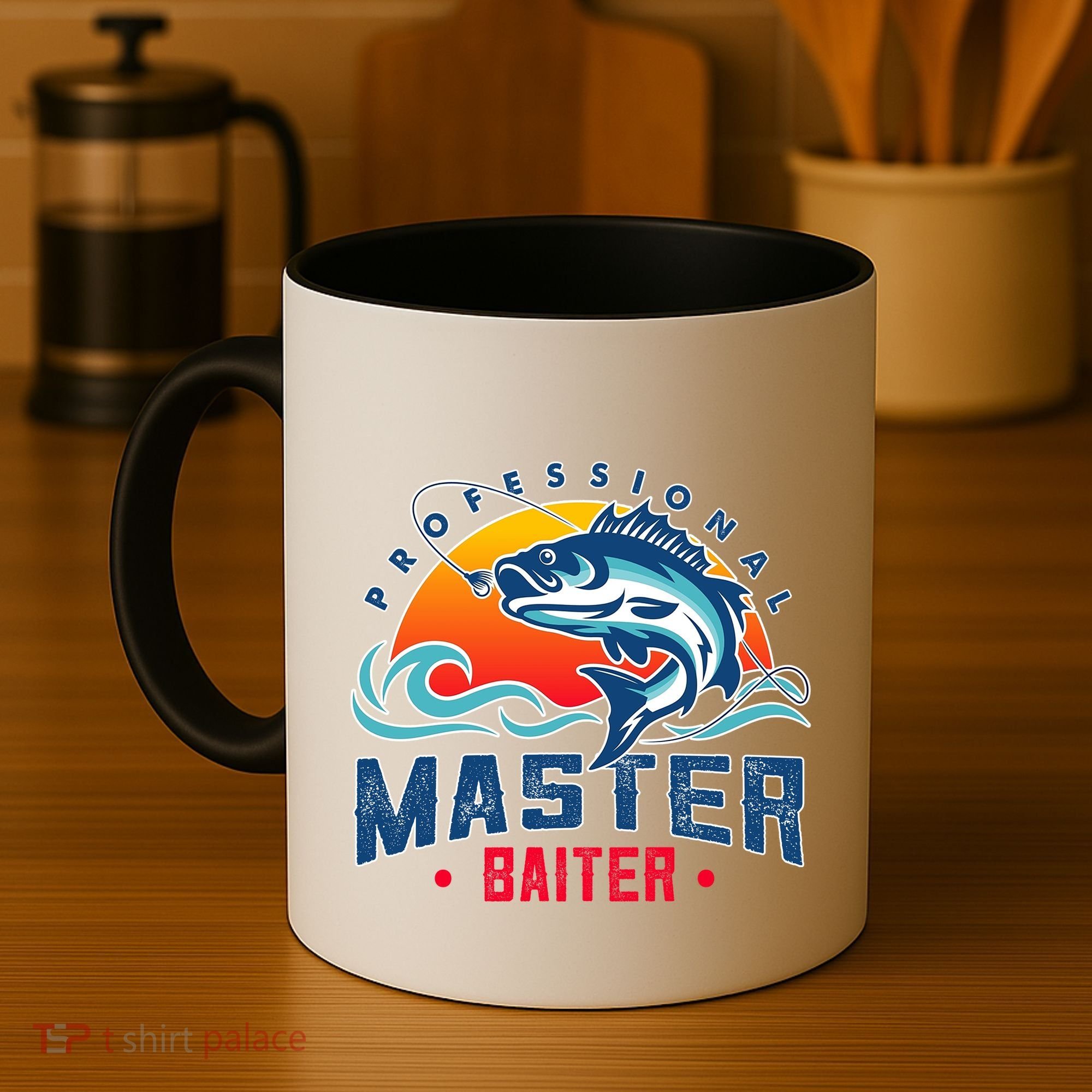 Pro Master Baiter Fishing Gifts Coffee Mug