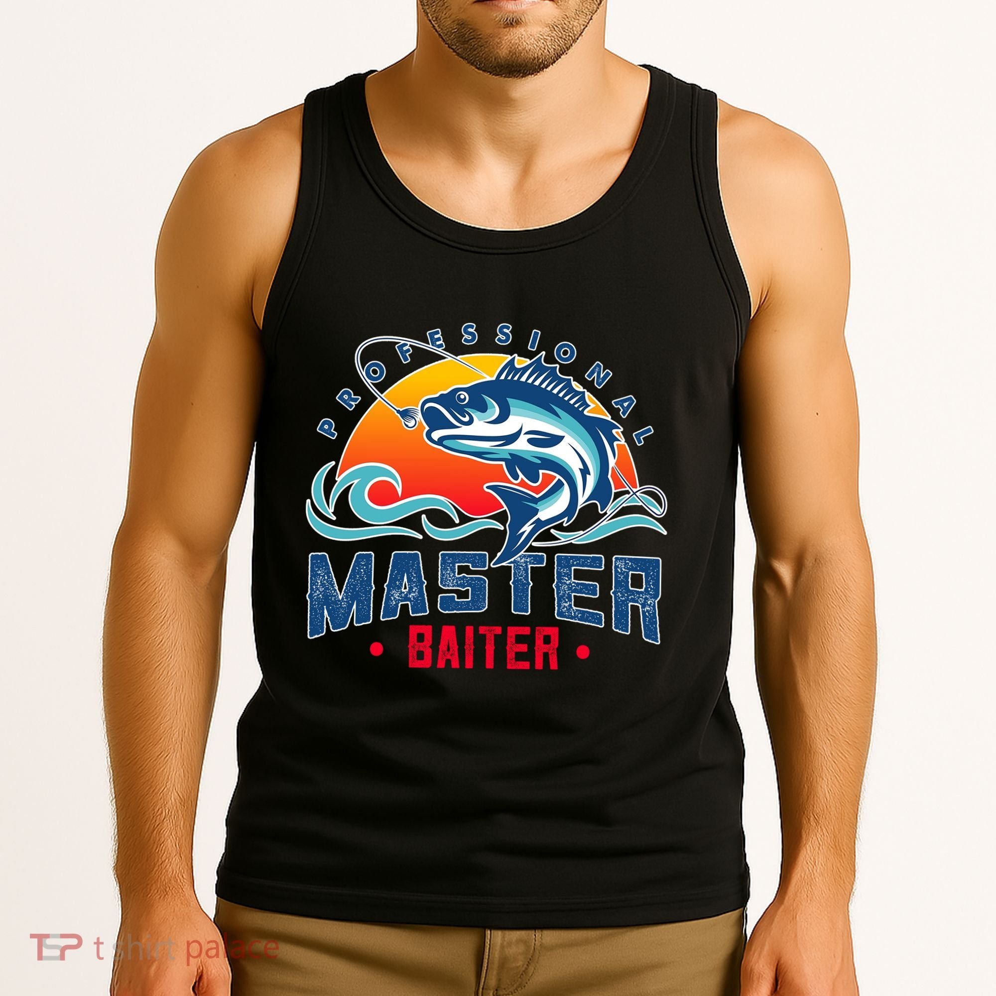 Pro Master Baiter Fishing Gifts Tank Top