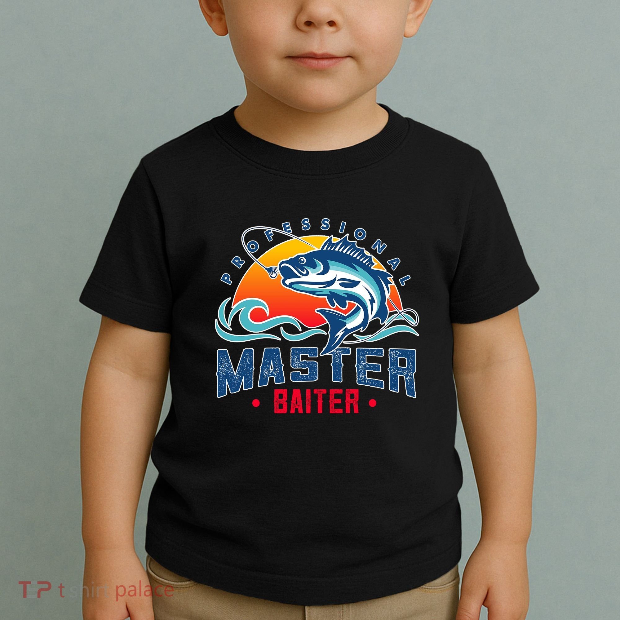 Pro Master Baiter Fishing Gifts Toddler T-Shirt