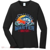Pro Master Baiter Fishing Gifts Women's Long Sleeve Shirt thumb 0