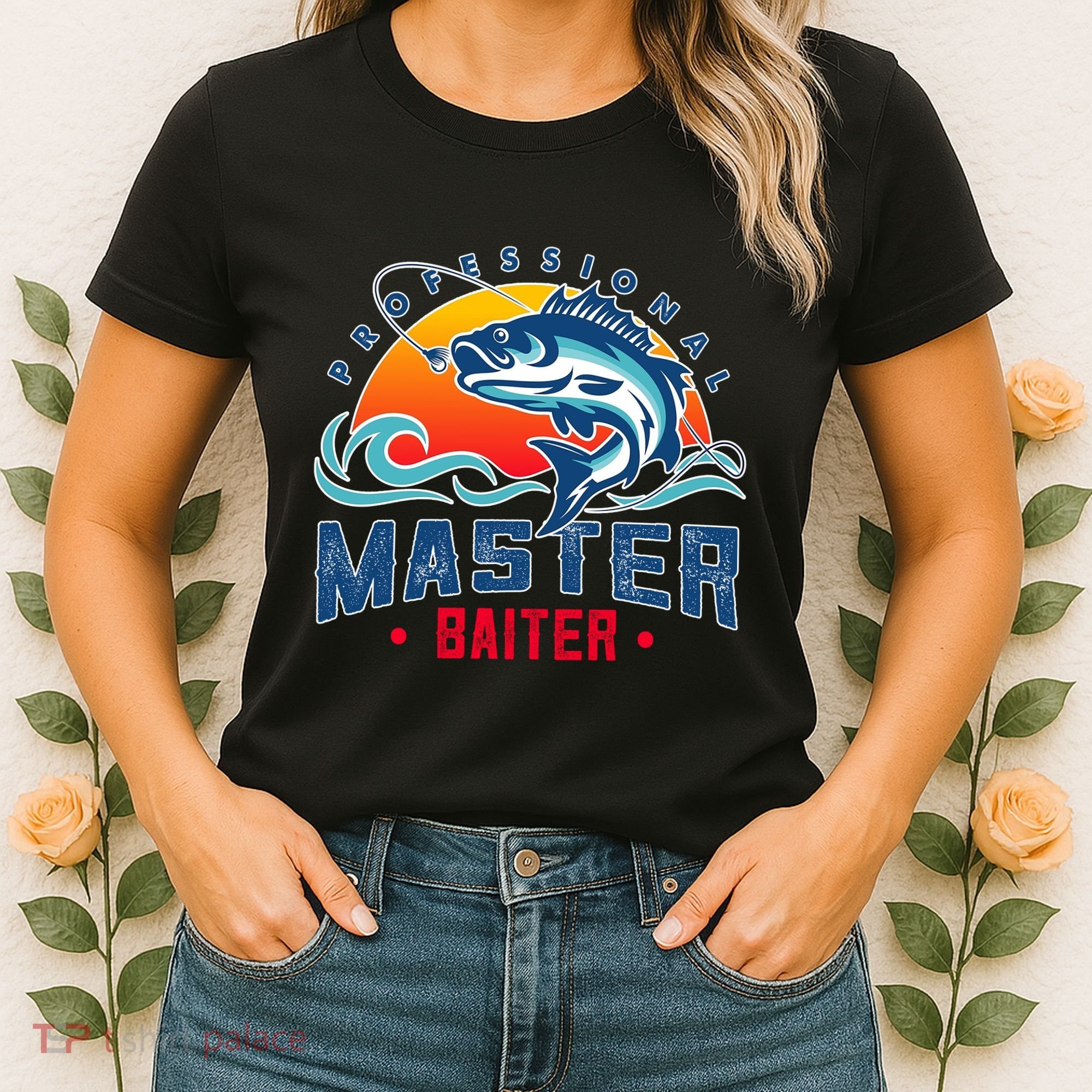 Pro Master Baiter Fishing Gifts Women's T-Shirt