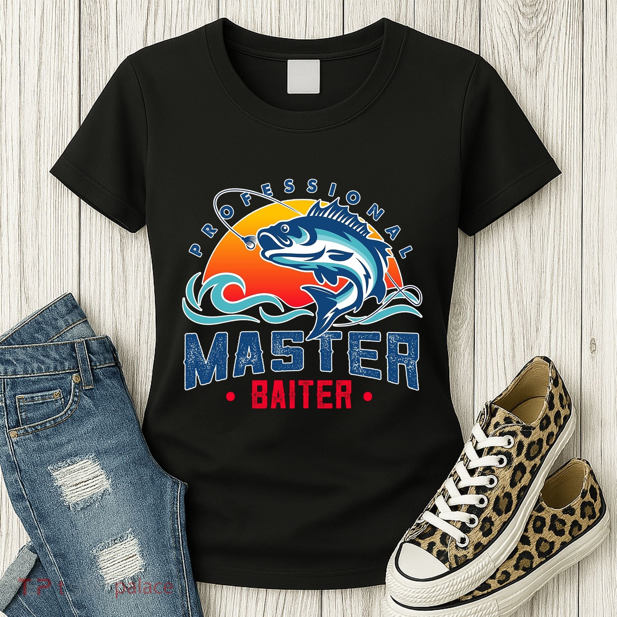 Pro Master Baiter Fishing Gifts Women's T-Shirt