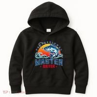 Pro Master Baiter Fishing Gifts Kids Hoodie thumb 0