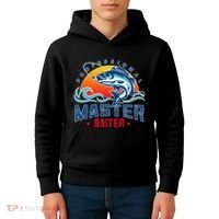 Pro Master Baiter Fishing Gifts Kids Hoodie thumb 4
