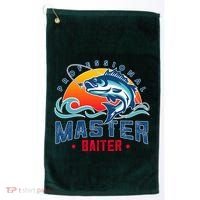 Pro Master Baiter Fishing Gifts Golf Towel thumb 0