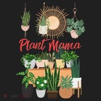Plant Mama Crazy Plant lady Mom Indoor Flower Floral Garden Beanie thumb 2