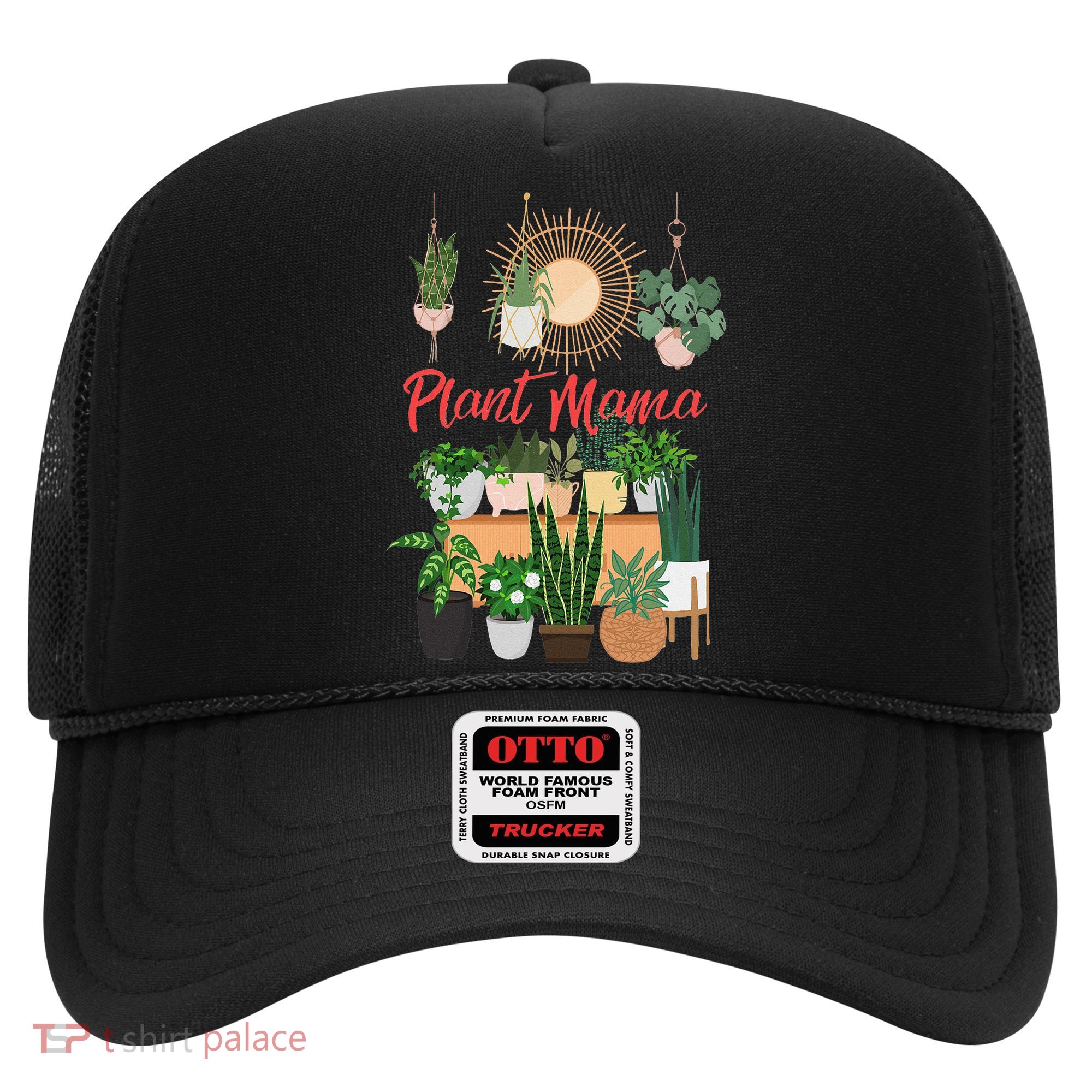 Plant Mama Crazy Plant lady Mom Indoor Flower Floral Garden Hat