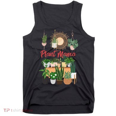 Plant Mama Crazy Plant lady Mom Indoor Flower Floral Garden Tank Top