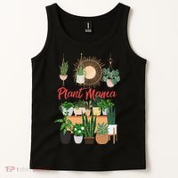 Plant Mama Crazy Plant lady Mom Indoor Flower Floral Garden Tank Top thumb 2
