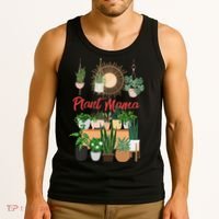 Plant Mama Crazy Plant lady Mom Indoor Flower Floral Garden Tank Top thumb 3