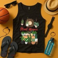 Plant Mama Crazy Plant lady Mom Indoor Flower Floral Garden Tank Top thumb 4