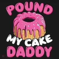 Pound My Cake Daddy  Toddler Hoodie thumb 2