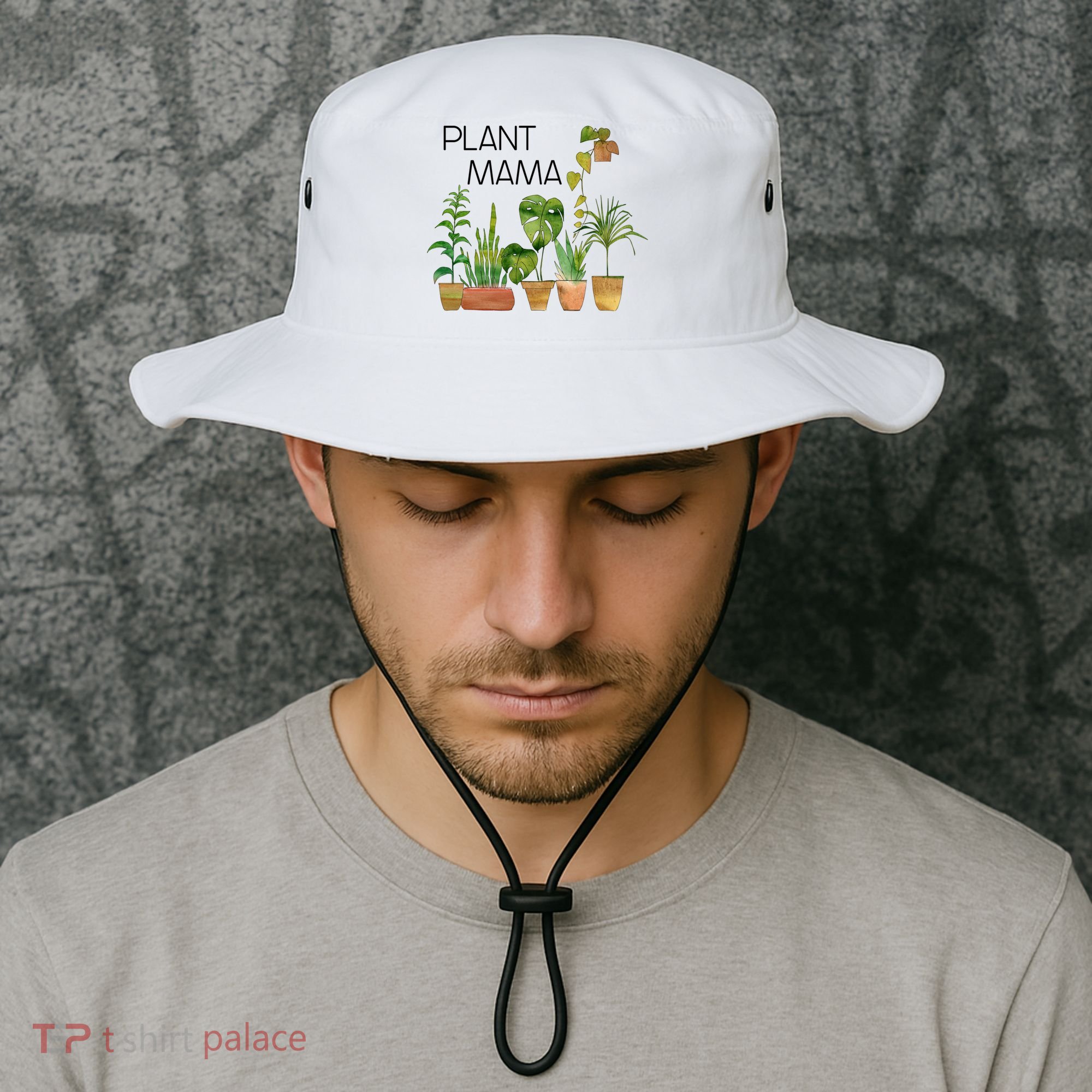 Plant Mama Crazy Plant Lady Monstera Mom Gift Bucket Hat