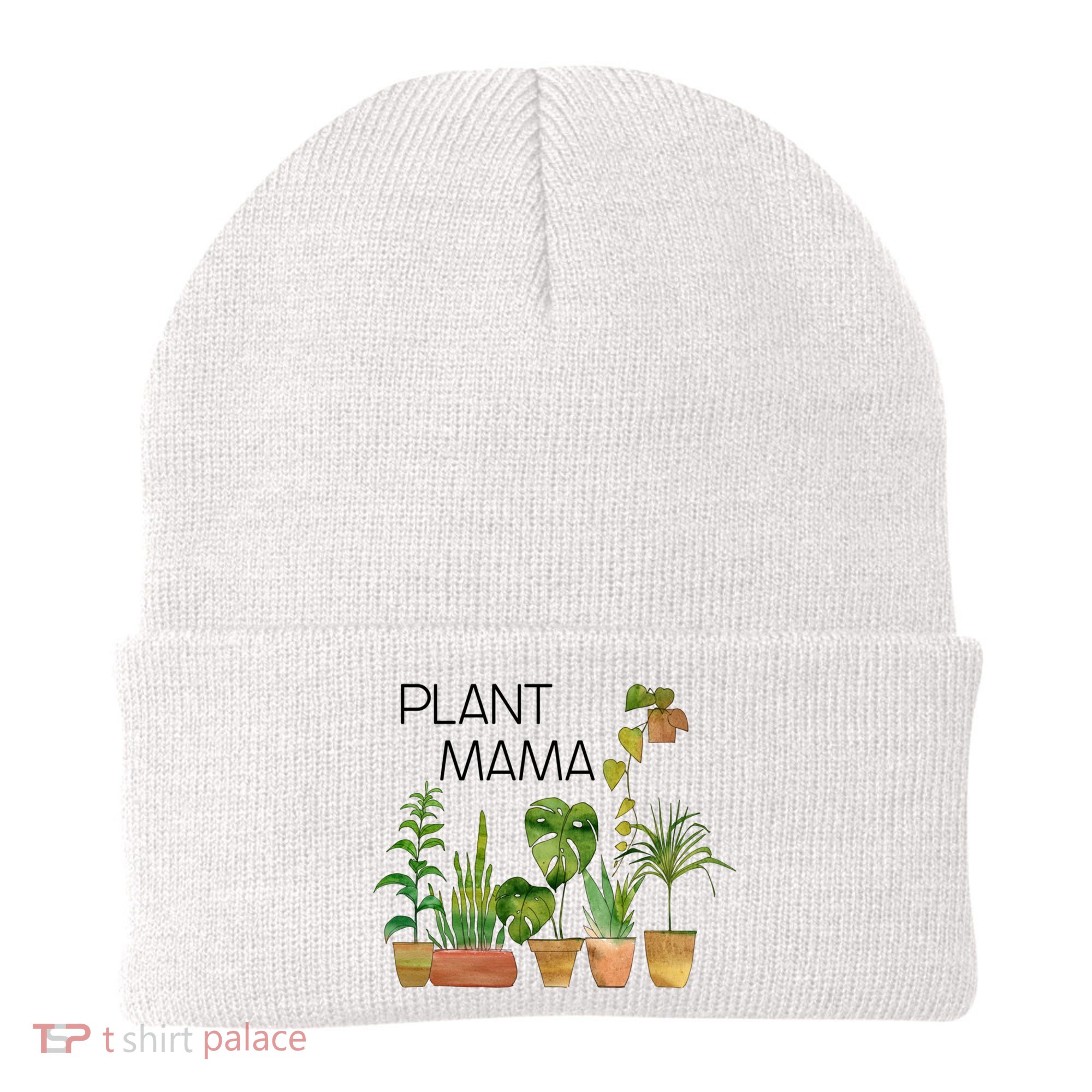 Plant Mama Crazy Plant Lady Monstera Mom Gift Beanie