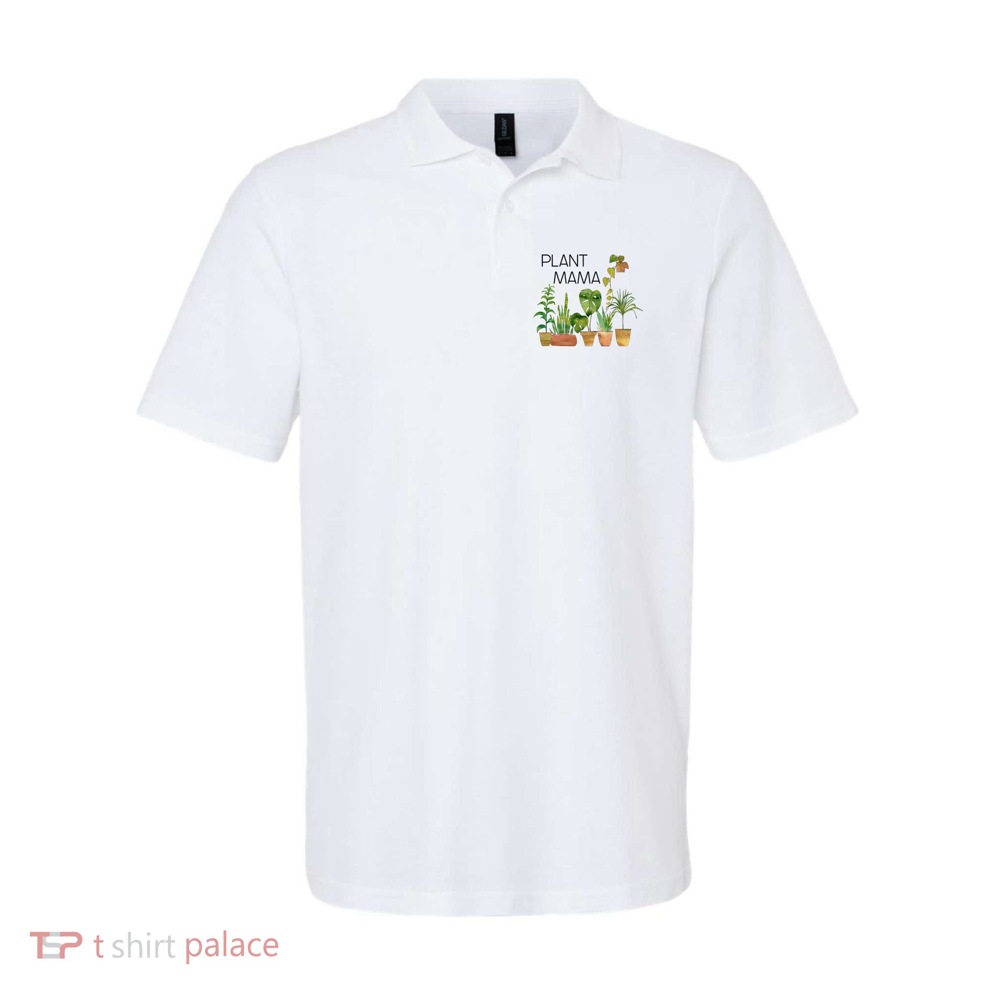 Plant Mama Crazy Plant Lady Monstera Mom Gift Polo