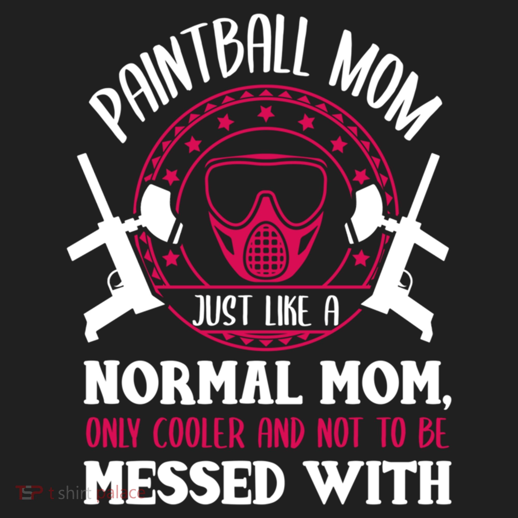 Paintball Mom Cute Gift Funny Mother Paintballer Paintballing Gift Beanie