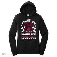 Paintball Mom Cute Gift Funny Mother Paintballer Paintballing Gift Women's Hoodie thumb 0