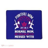 Paintball Mom Cute Gift Funny Mother Paintballer Paintballing Gift Mousepad thumb 0