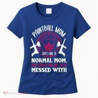 Paintball Mom Cute Gift Funny Mother Paintballer Paintballing Gift Women's T-Shirt thumb 0