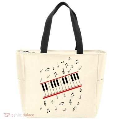 Piano Music Cosplay Tote Bag
