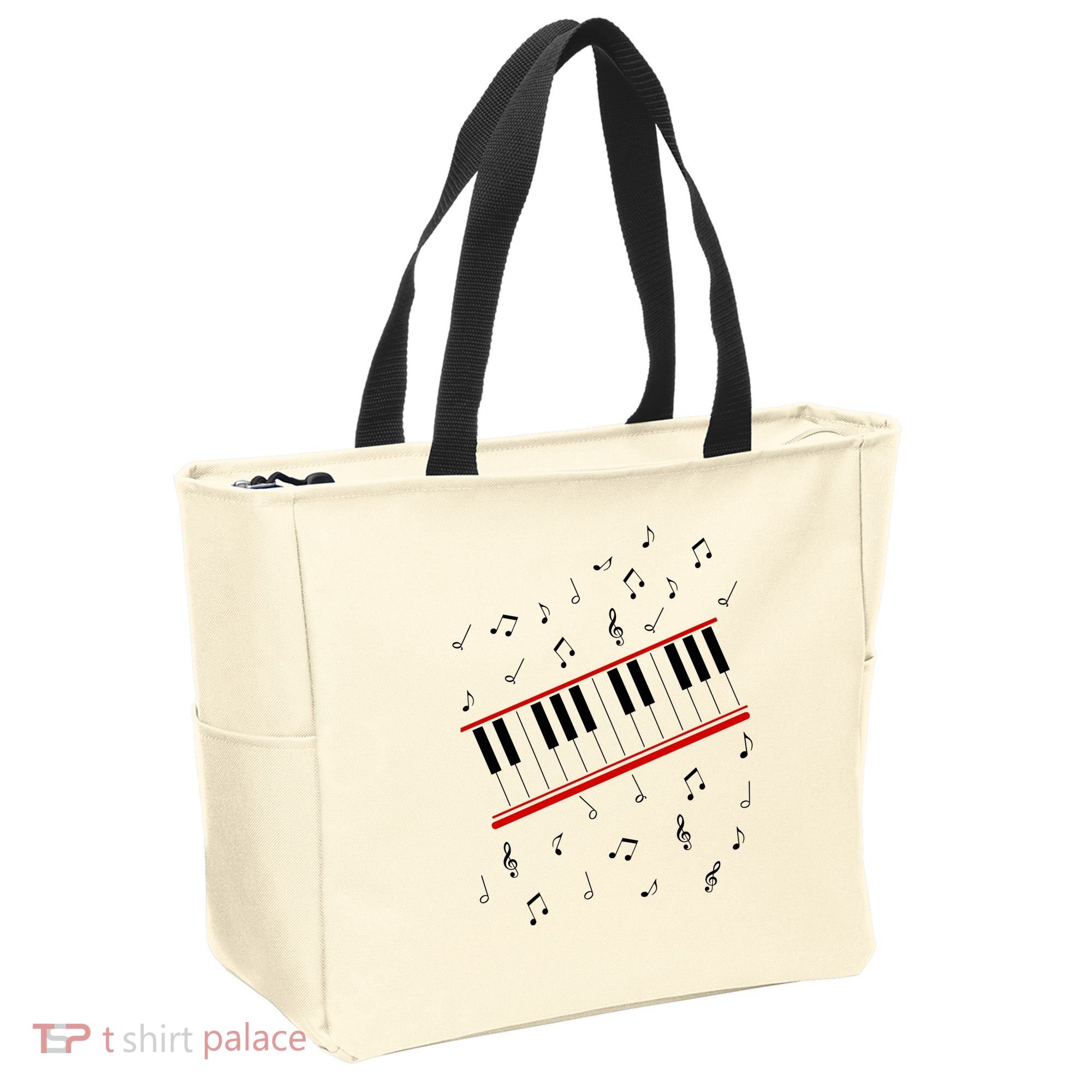 Piano Music Cosplay Tote Bag