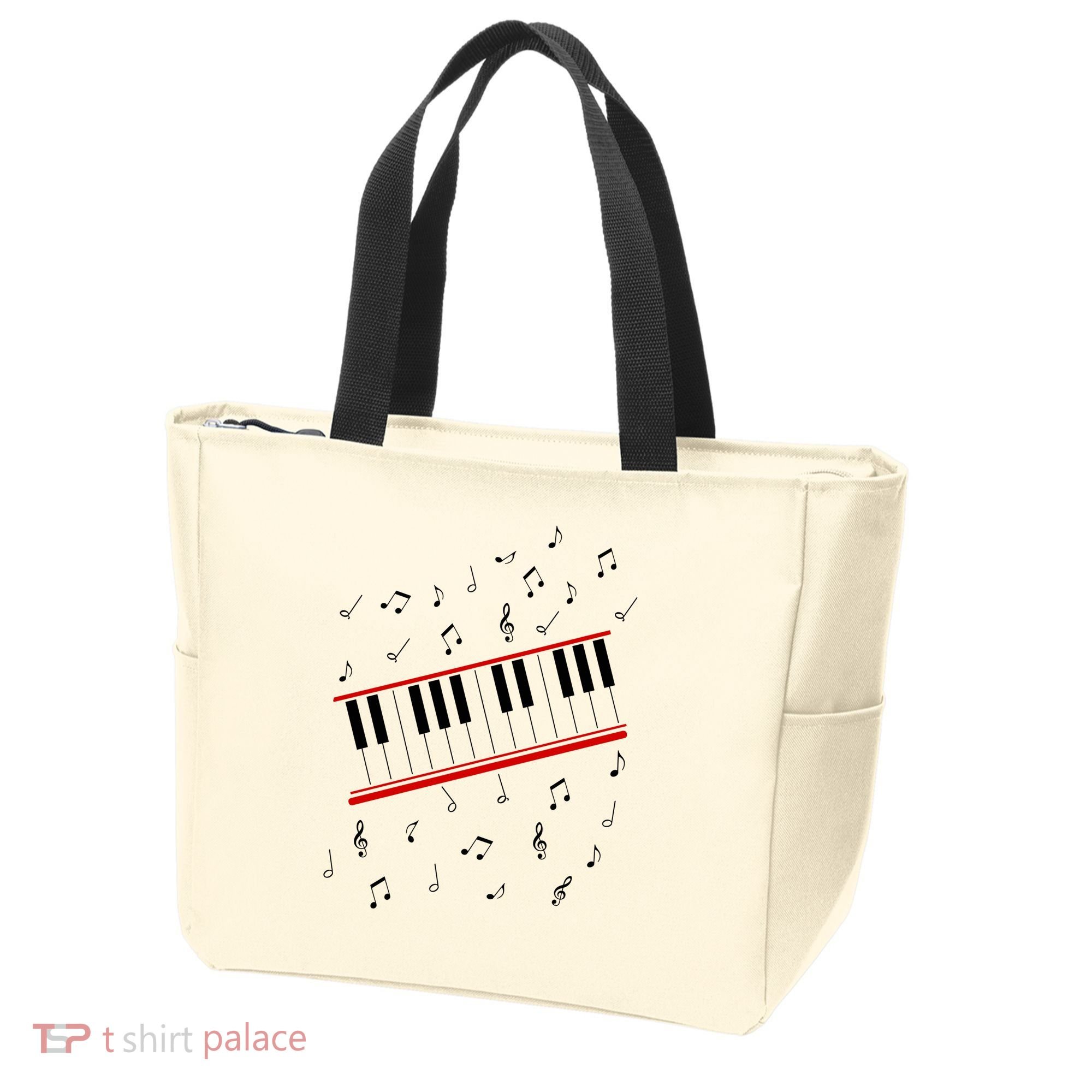 Piano Music Cosplay Tote Bag
