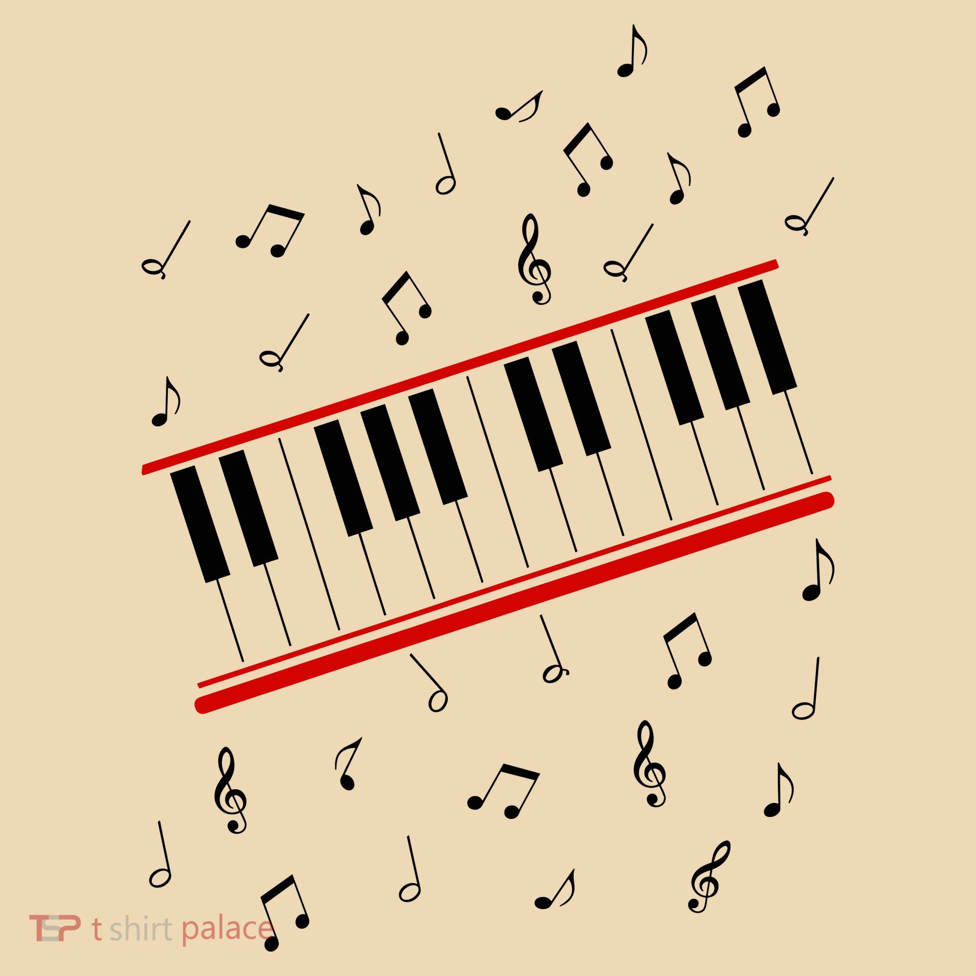 Piano Music Cosplay Tote Bag