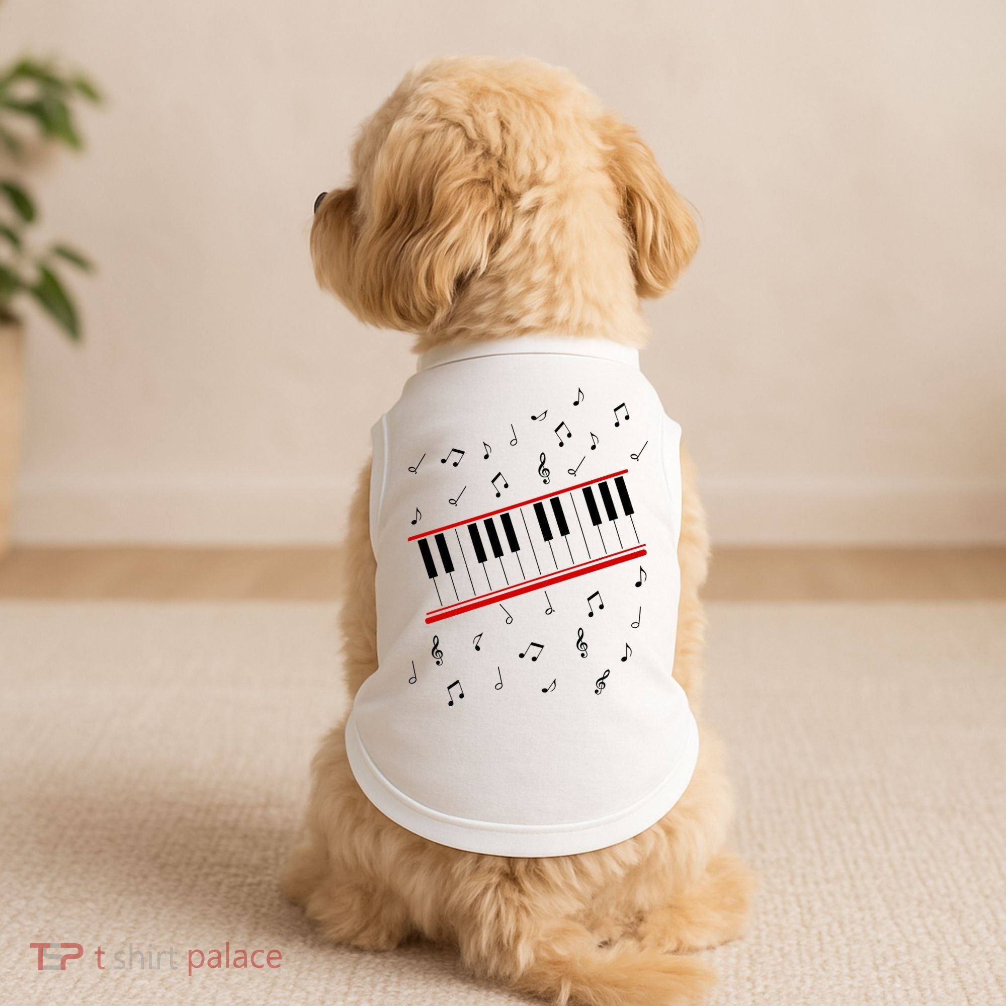 Piano Music Cosplay Doggie Tank