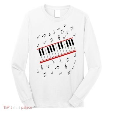 Piano Music Cosplay Long Sleeve Shirt