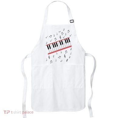 Piano Music Cosplay Apron