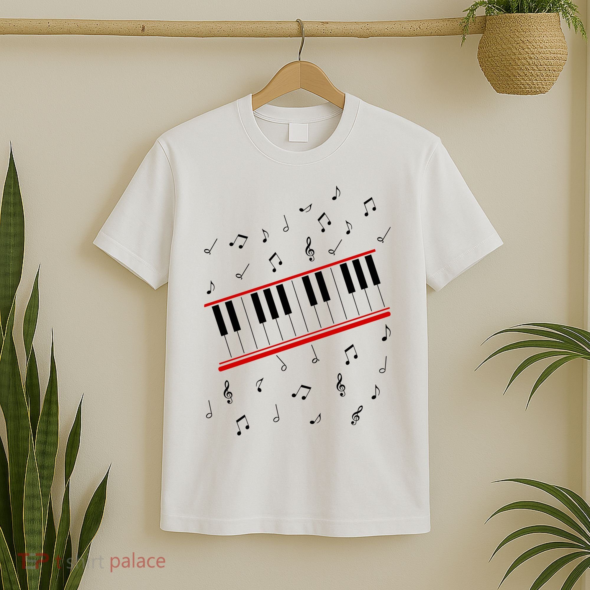 Piano Music Cosplay T-Shirt