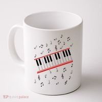 Piano Music Cosplay Coffee Mug thumb 0