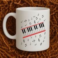Piano Music Cosplay Coffee Mug thumb 2