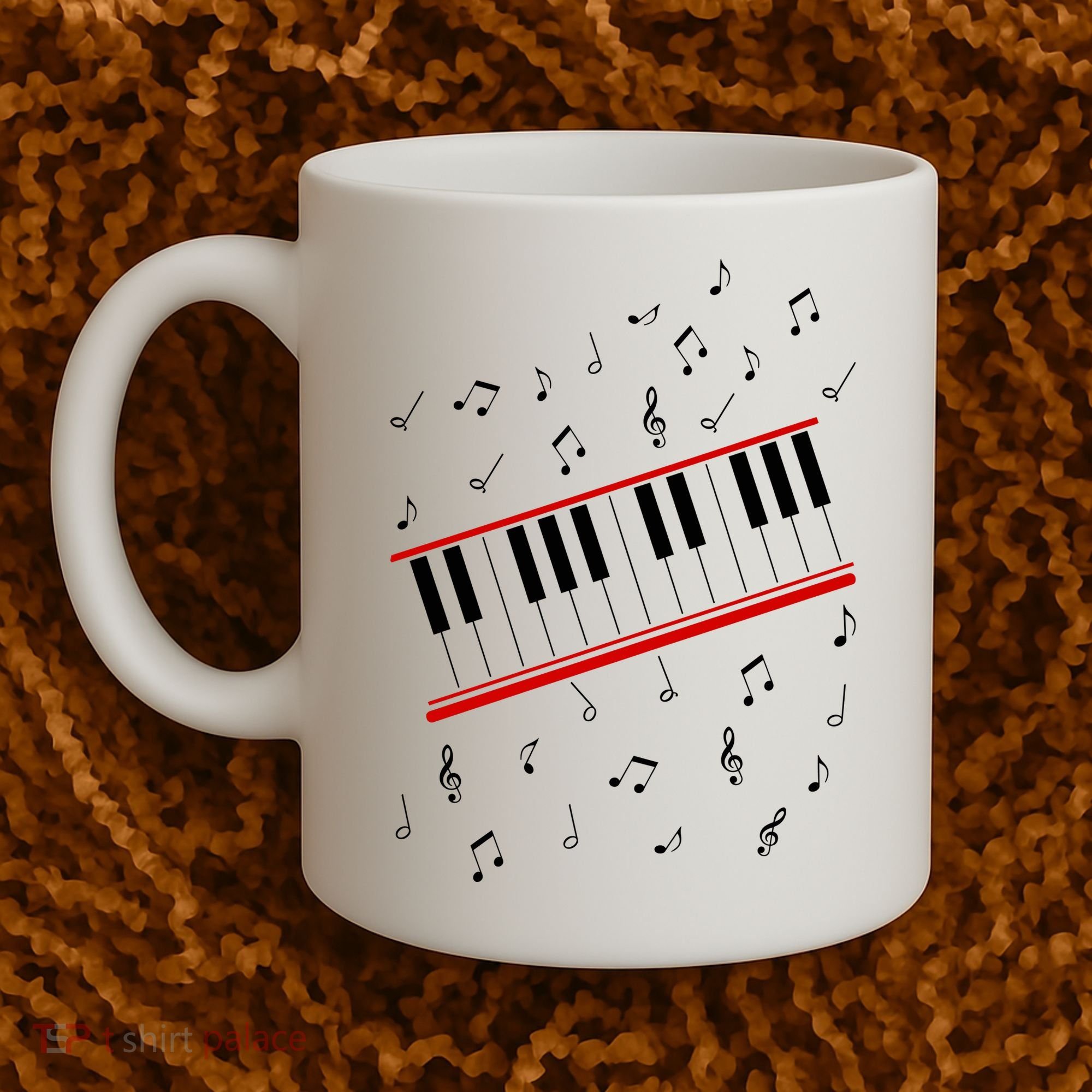 Piano Music Cosplay Coffee Mug