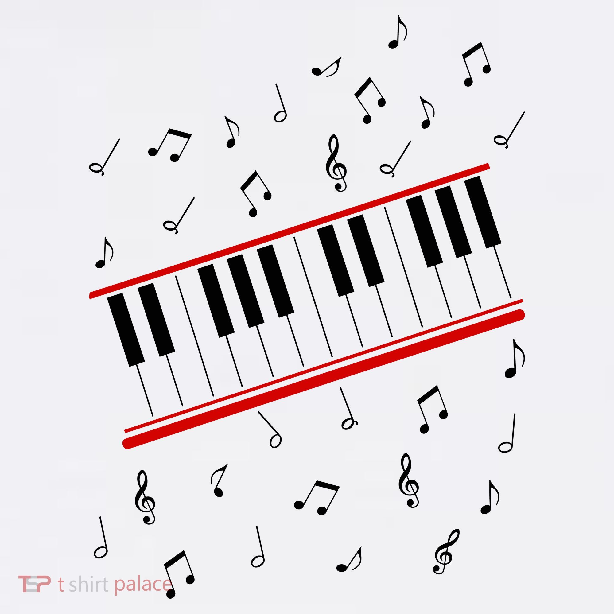 Piano Music Cosplay Women's Tank Top