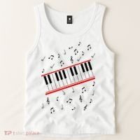 Piano Music Cosplay Tank Top thumb 2