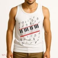 Piano Music Cosplay Tank Top thumb 3