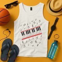 Piano Music Cosplay Tank Top thumb 4