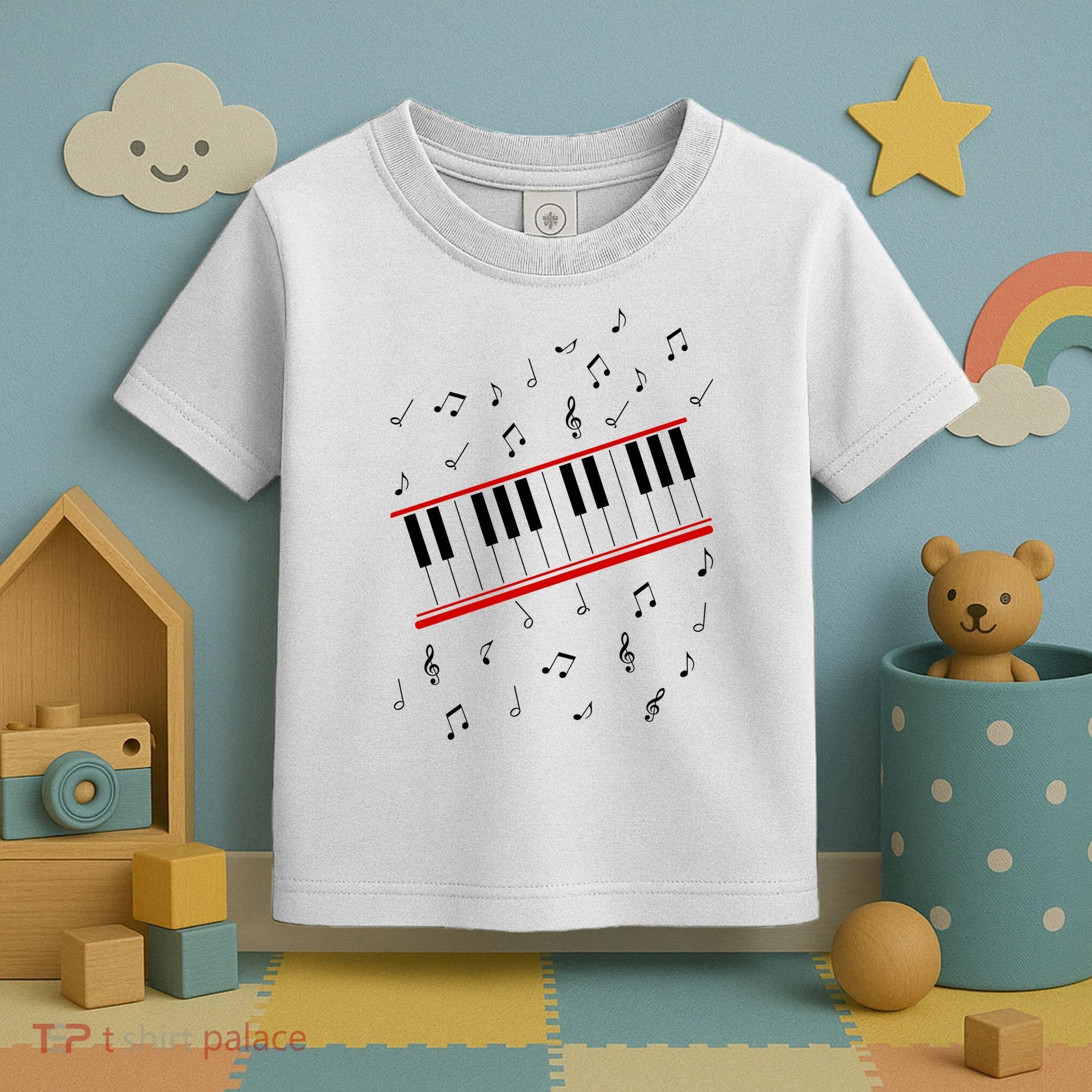 Piano Music Cosplay Toddler T-Shirt