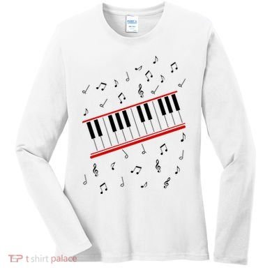 Piano Music Cosplay Women's Long Sleeve Shirt