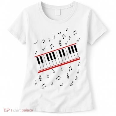 Piano Music Cosplay Women's T-Shirt