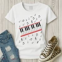 Piano Music Cosplay Women's T-Shirt thumb 3