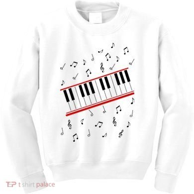 Piano Music Cosplay Kids Sweatshirt