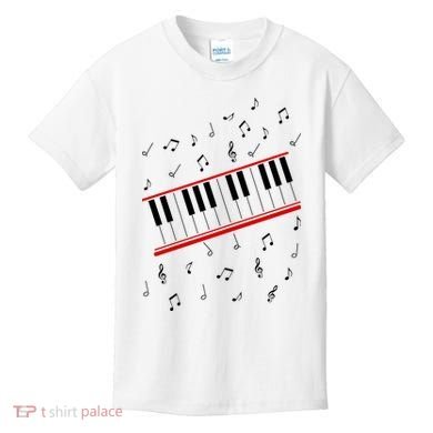 Piano Music Cosplay Kids T-Shirt