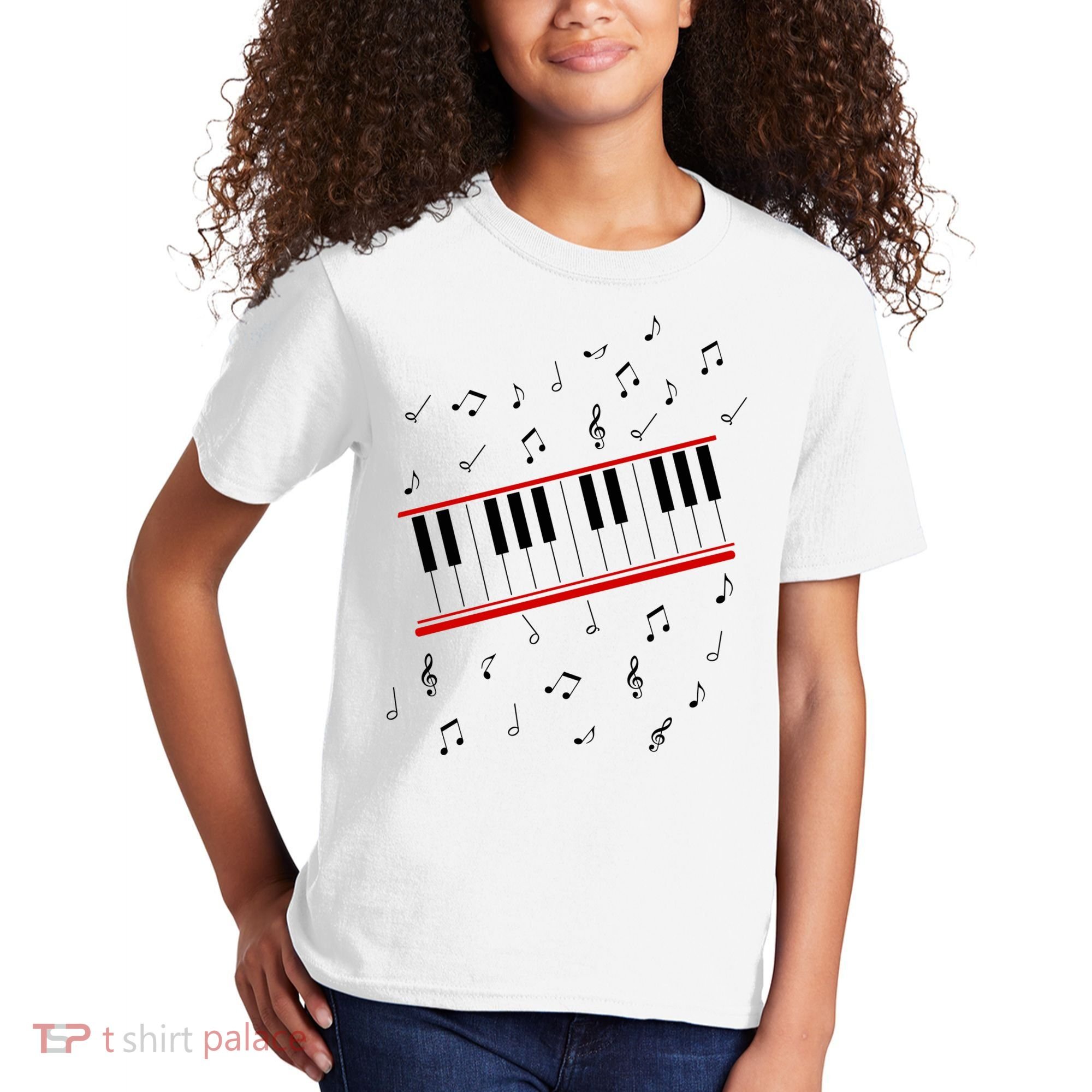 Piano Music Cosplay Kids T-Shirt