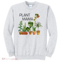 Plant Mama Crazy Plant Lady Monstera Mom Sweatshirt thumb 0