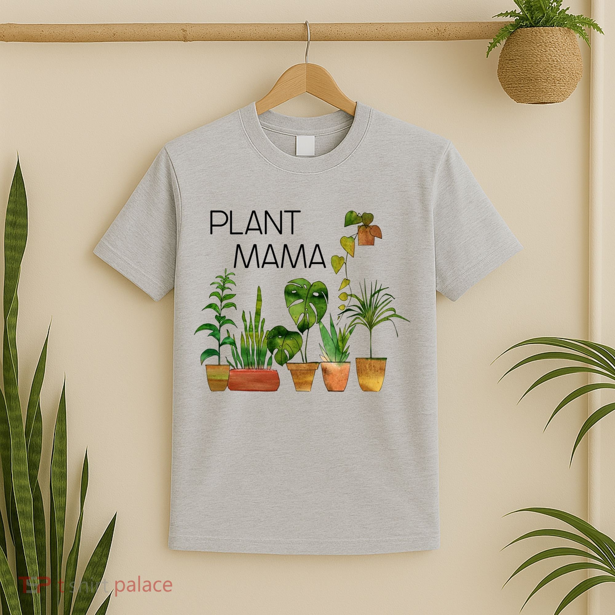 Plant Mama Crazy Plant Lady Monstera Mom T-Shirt