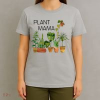 Plant Mama Crazy Plant Lady Monstera Mom T-Shirt thumb 4