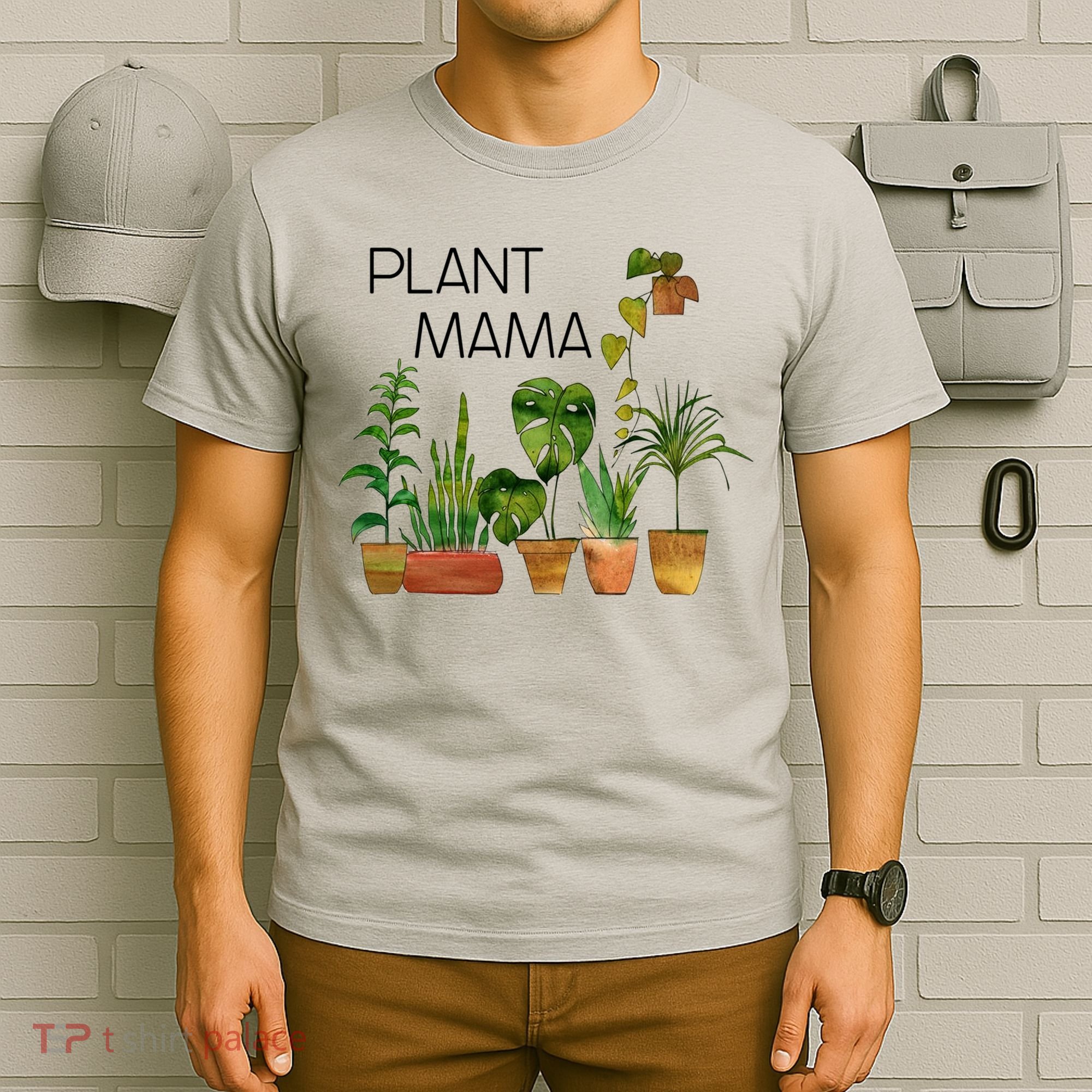 Plant Mama Crazy Plant Lady Monstera Mom T-Shirt